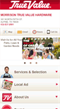 Mobile Screenshot of morrisonhardware.com